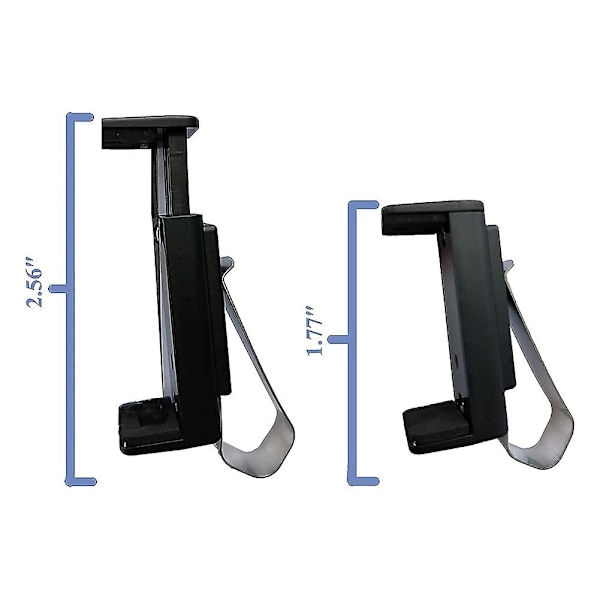 Garasjeportåpnerklips, Bilgarasje Fjernkontroll Visirklips for Sears, for Fjernkontroller 1 stk Black