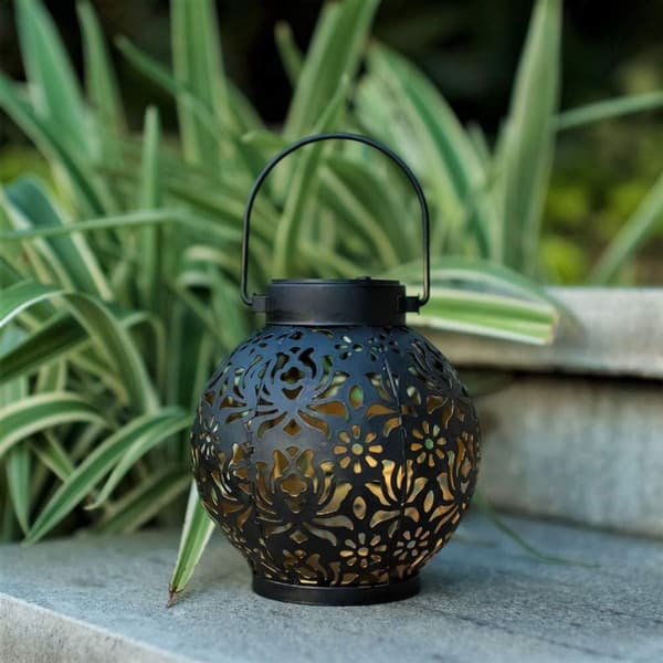Solcellelykt for utendørs hagedekorasjon, solcellelamper for oppheng utendørs