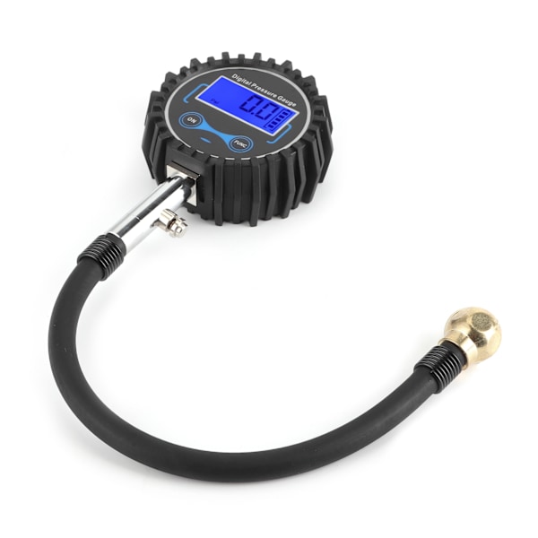 200PSI LCD Digital Däcktrycksmätare Gummi Metall Universal för Motorcyklar Bilar Lastbilar