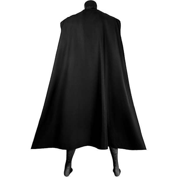 Halloween Carnival 2023 Superhjälte Bruce Wayne Cosplay Michael Keaton Bat Suit Jumpsuit Ny Outfit Jumpsuit endast Jumpsuit only XS