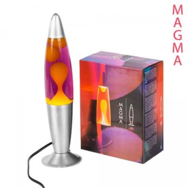 Lava Magma raketlampe blå