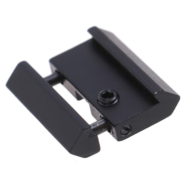 Taktisk sigtekikkert adapter monteringsbase 11mm svalehale til 20mm Weaver Picatinny skinne montering