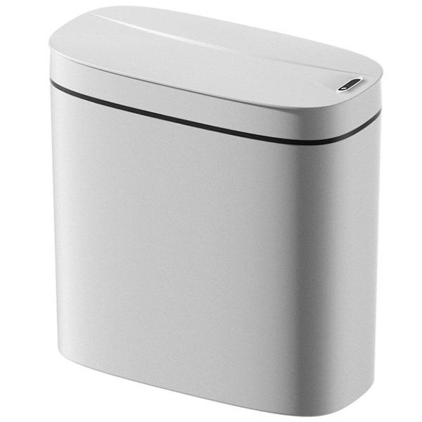 Automatisk Smart Søppelbøtte 3.2 Gallon Med Berøringsfri Bevegelsessensor Og Anti, På Bad, Toalett, K