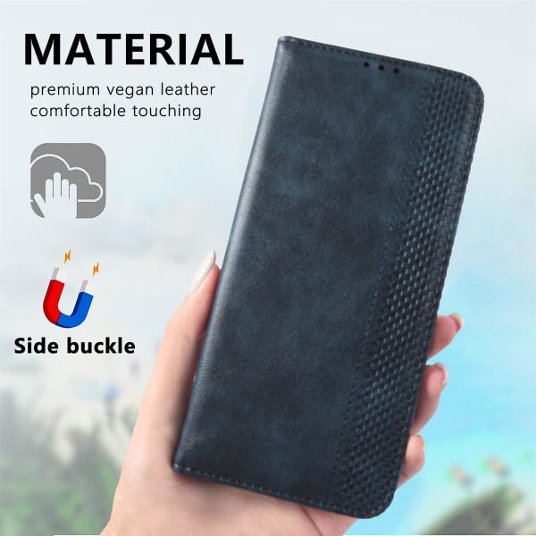 Kompatibel med Oukitel Wp18 Case, Folio Cover Magnetic Wallet Case För Oukitel Wp18 C3