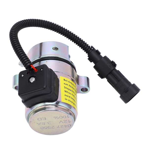 Polttoaineen katkaisu solenoidiventtiili 0427‑2956 Katkaisumoottorin ohjaus pysäytysventtiilin korvaus Deutz F2L2011 BF3L2011 D3L2011 F3L20 -malleille 1