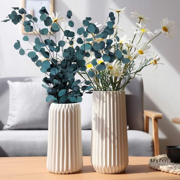 Torkade eukalyptusblommor, eukalyptus torkade blommor dekoration