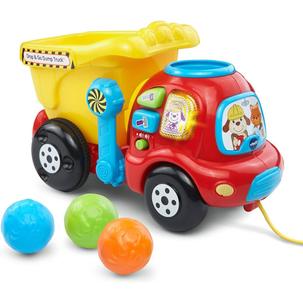 VTech Drop & Go -tiivistyskuorma-auto (Helppo avata pakkaus)