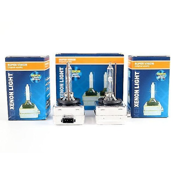 Xenon pærer +50% D1s 35w 6000k 2-pak Xenon pærer Pk32d-2
