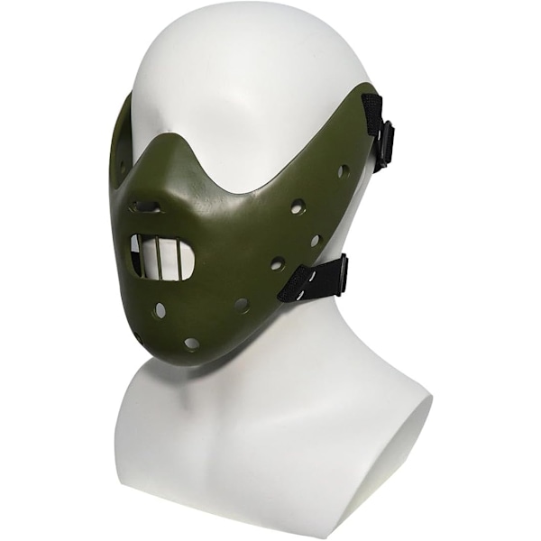 Infinity Gauntlet Hannibal Lecter Maske Ondskabens Øjne Resin Horribel Morder Film Maske Green