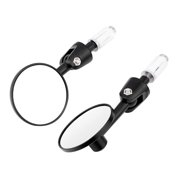 2 stk. Motorcykel Modificerede Foldbare Styr Spejle Reflekterende Sidespejle 22mm 0.4