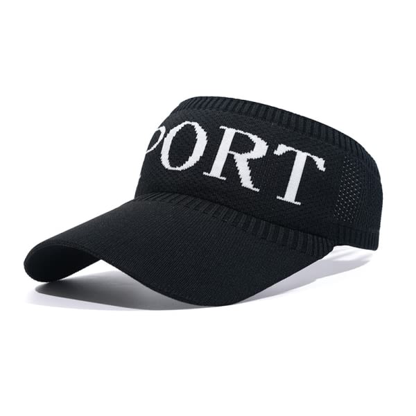 Mode veck Design Kvinnor Tom Top Hat Sommar Enfärgad Lar Black