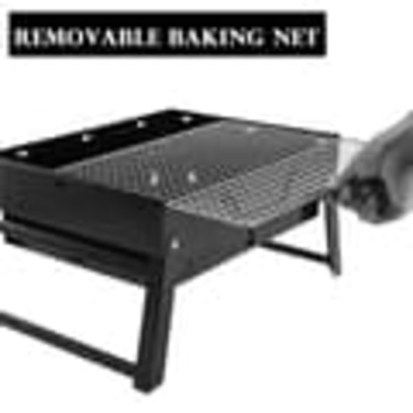 Bärbar Grill - Bärbar & hopfällbar minigrill