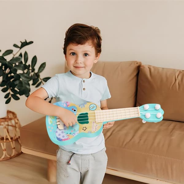 Barnukulele 26cm Barnukulele Gitarrleksak Dinosaurie