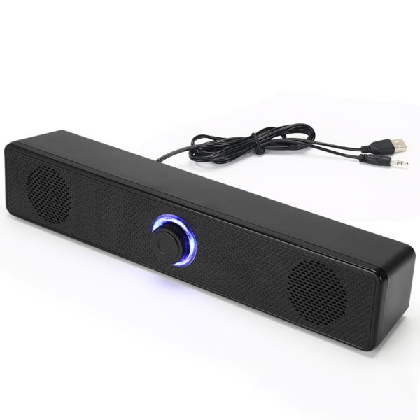 Bluetooth högtalare Surround Soundbar Datorhögtalare för TV Soundbar Box