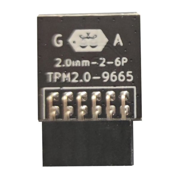 GIGABYTE TPM Sikkerhedsmodul (12-pin 12-1) TPM2.0 Kompatibel Pla FOR MSI LPC 14 PIN One-size