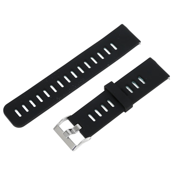 22 mm Universal Silikone Sportsurrem til Huawei Watch 3, Watch 2 og Watch GT, Sort/Blå