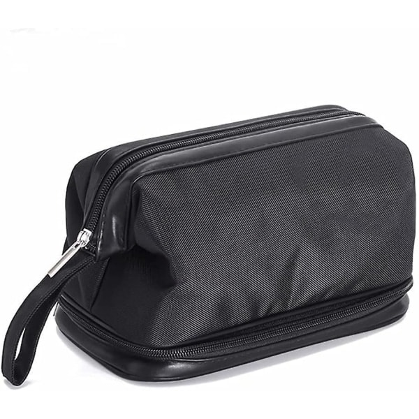 Waterproof hanging toilet bag Travel bag Case black