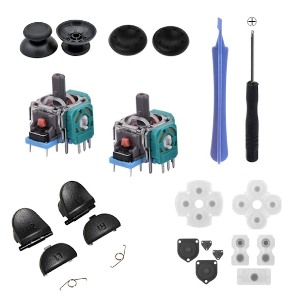 PS4-kontroller reparationskit 23 delar