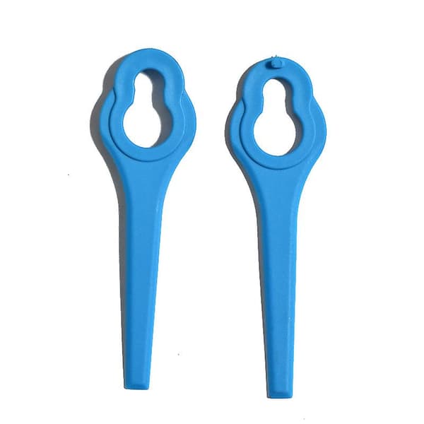 Plastgressklipperdeler, Gressklipperblader 30 Gressklipperblader (blå)