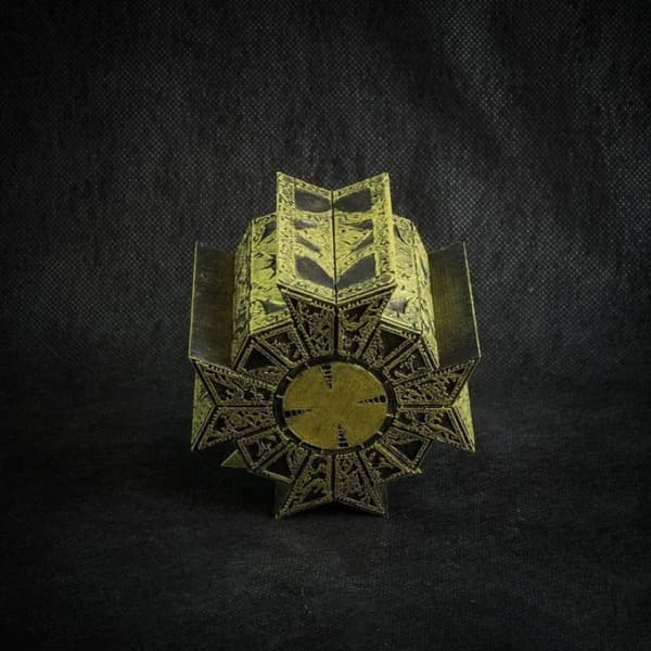 Hellraiser Puzzle Box Flytbar Lament Horror Horror Hellraiser Brun Brown 1