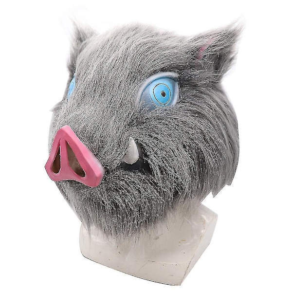 Halloween Demon Slayer Hashibira Inosuke Maske Partyrekvisitter_z