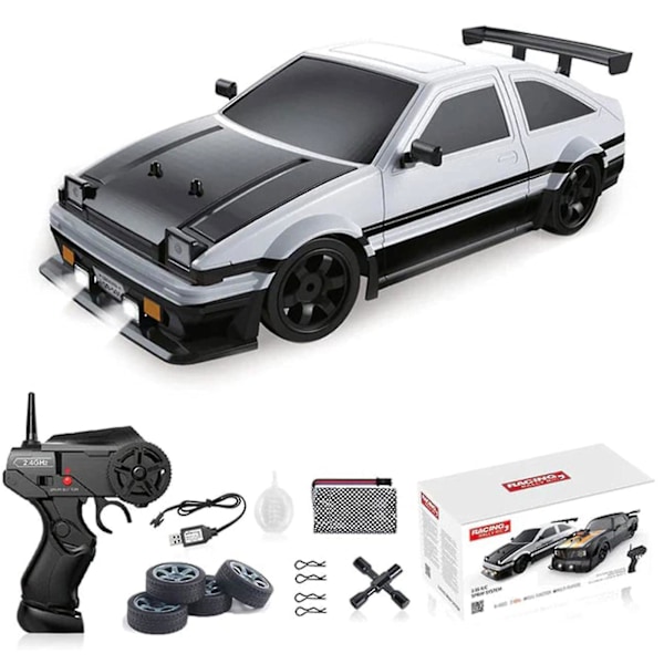 Ae86 1/16 Rc Drift Bil Høj Hastighed Fjernbetjening Drift Bil til Børn og Voksne