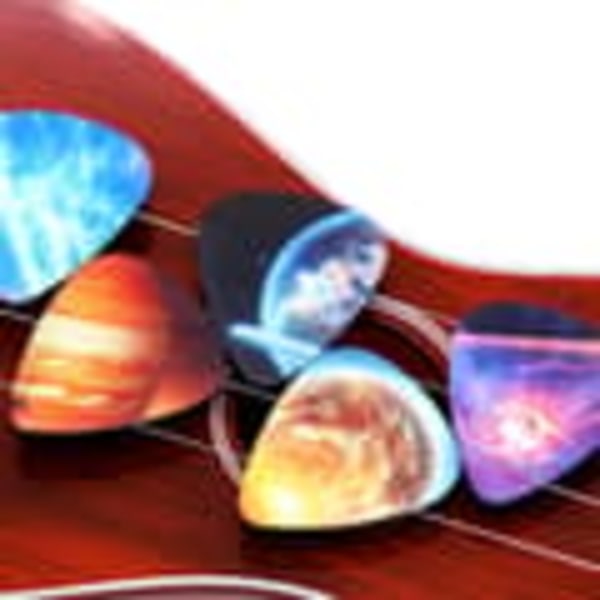 Plektrum i 10-pack - Gitarrtillbehör