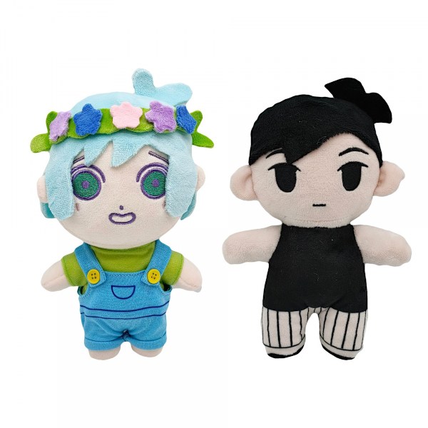 Omori Sunny 21cm Plyschdocka Mjuk Söt Dockleksak Läskig Pojke Kudde Barnpresent (A)