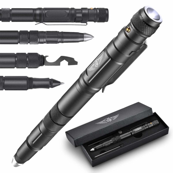 Presenter för män, Taktisk penna med LED, Presenter för män till pappa/