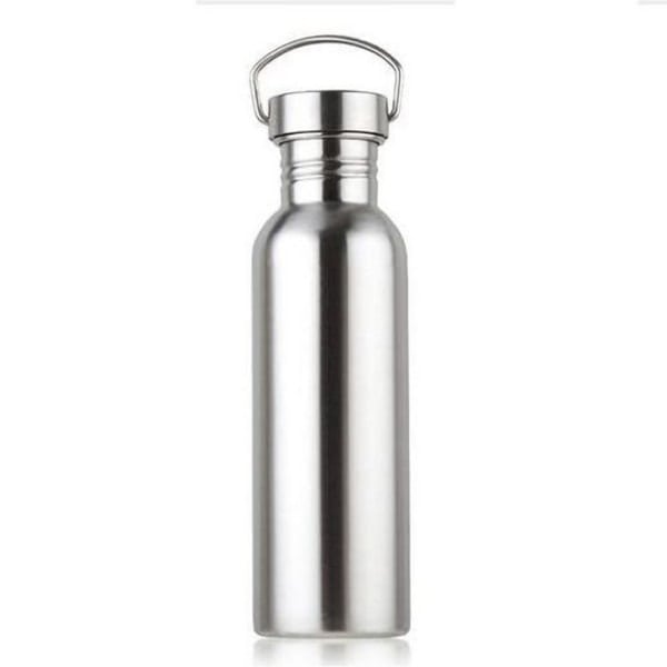 Vandflaske i rustfrit stål, BPA-fri lækagesikker vandflaske 1000ml