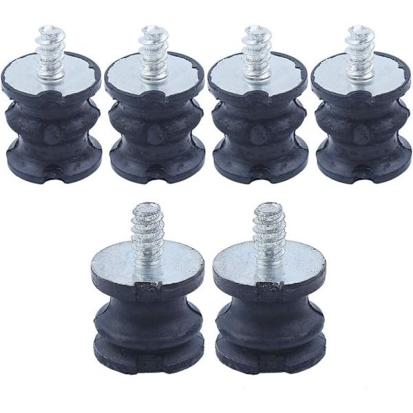 6 stk. isoleringspudeholder til Husqvarna 268 272 61 266 Jonsered 625 630 670