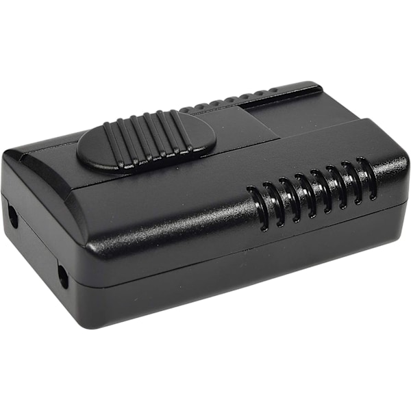 Fodmonteret dimmer 150W 230V Sort Kompatibel LED [Energiklasse A]