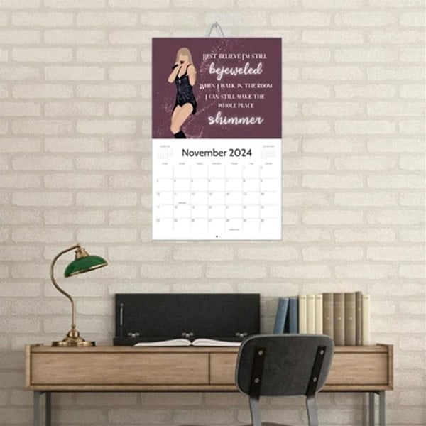 2024-kalender Taylor Swift The Eras Tour-kalender för fans