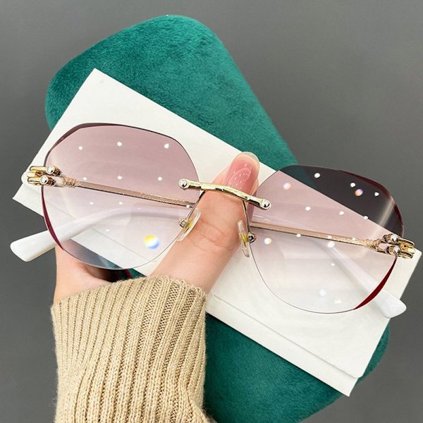 +2.00~+4.0 Diopter Lukulasit Kehyksettömät Presbyopia Lasit Whi White Strength 4.00-Strength 4.00