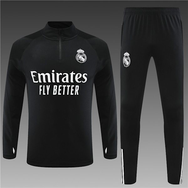 23-24 New Season Real Madrid Adult/Kids Jersey Long Sleeve Outfit-Xin