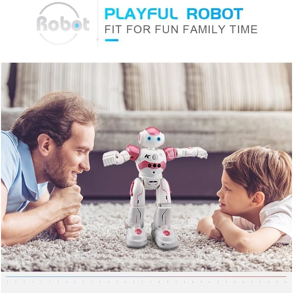 RC Robot Legetøj Gestusstyring Fjernbetjening Programmerbar Robot