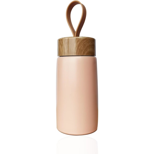 Mini Vakuumflaska i Rostfritt Stål med Dubbla Väggar (Rosa) 4