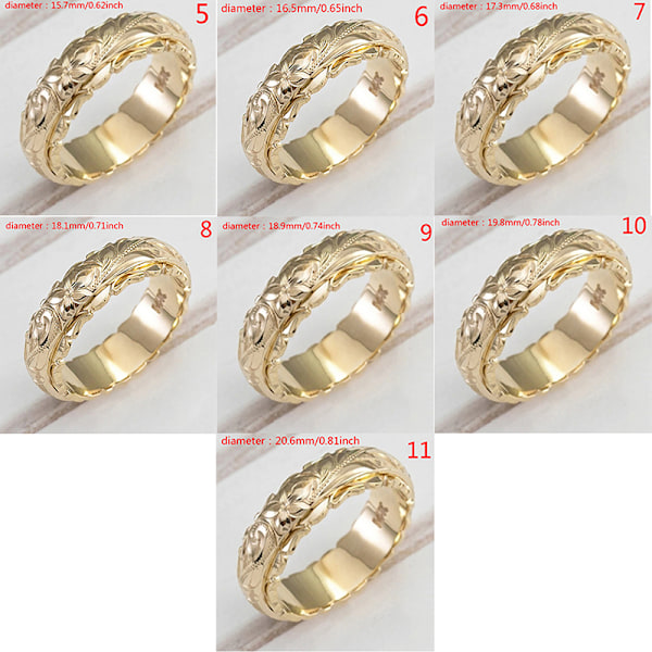 Ainutlaatuiset 14k kultasormukset naisille, roikkuva kaiverrettu kukka sormus hopea hopea Silver 10