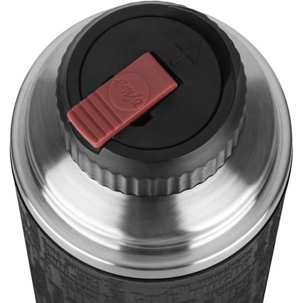 EMSA Senator termoflaske 1L rustfrit stål - Sort Black