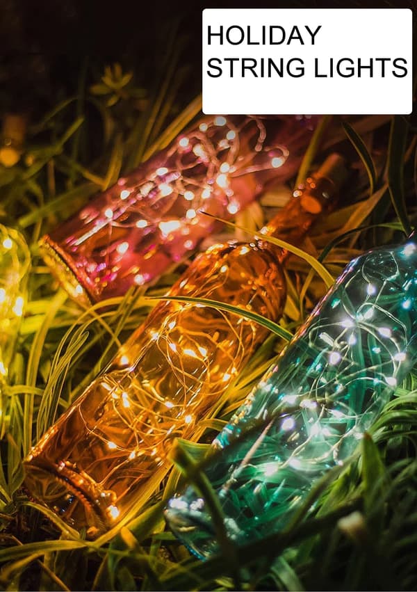 LED-pullonvalosarja (paristolla) Halloween-jouluvalo Vihreä Green 1PC