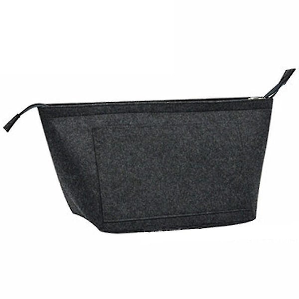 Kännbar insatsväska passar Longchamp handväska foder väska filt tyg sminkväska stöd resebar bärbar insats handväska arrangör Tw LL L A style4