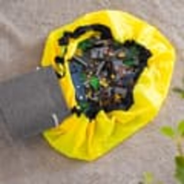 Legetæppe og Opbevaringskurv - 2-i-1