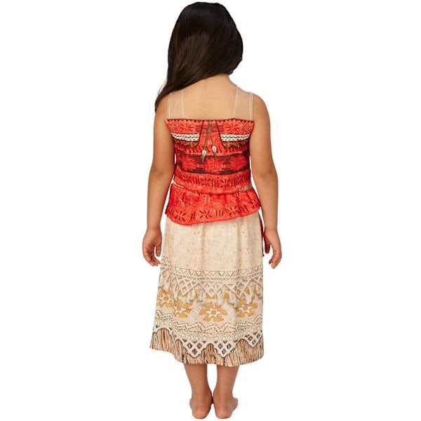 Vaiana deluxe 110/116 cl (5-6 år) klänning moana disney【GKS】
