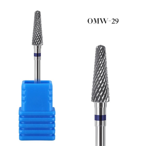 Nagelborr Nagel Fil Sliphuvud - i lager OWM-29
