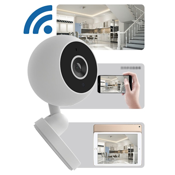 Wireless Camera 1080p Night Vision Wifi Web Video Surveillance