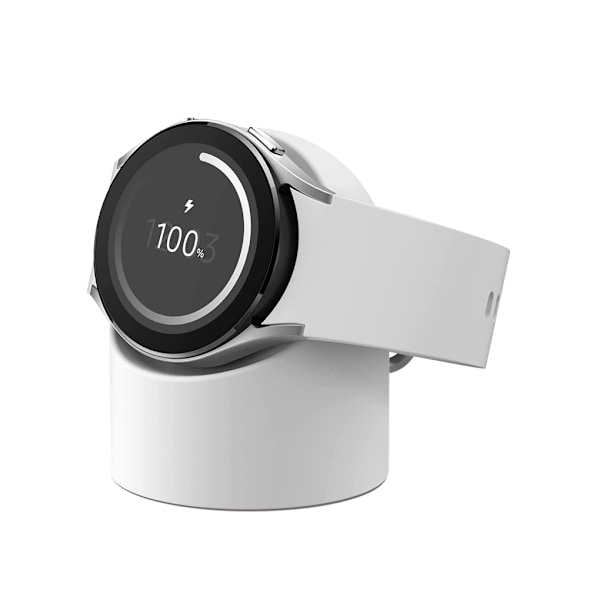 1/2/3/5 Praktisk og multifunktionel opladningsstander til ur hvid[GKS] white 1 Pc