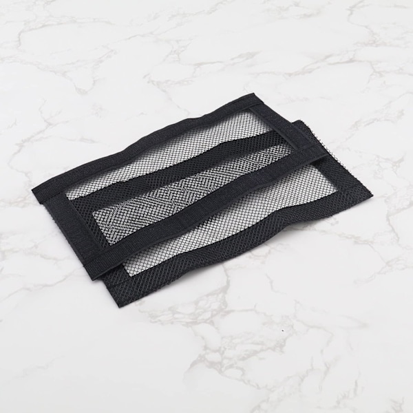 2 st bilunderstols luftventilationskydd kompatibla med Model Y Model 3 luftuttag, anti-blockerande nätgaller skydd, 25 x 11,8 cm svart