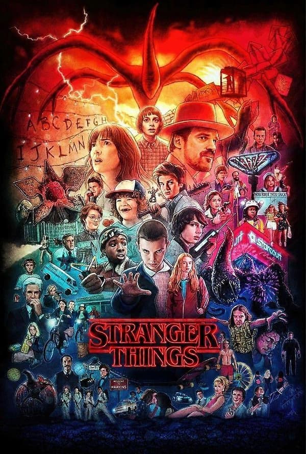 Stranger Things Palapeli Aivojumppa EB 1400(h) 500 Piece