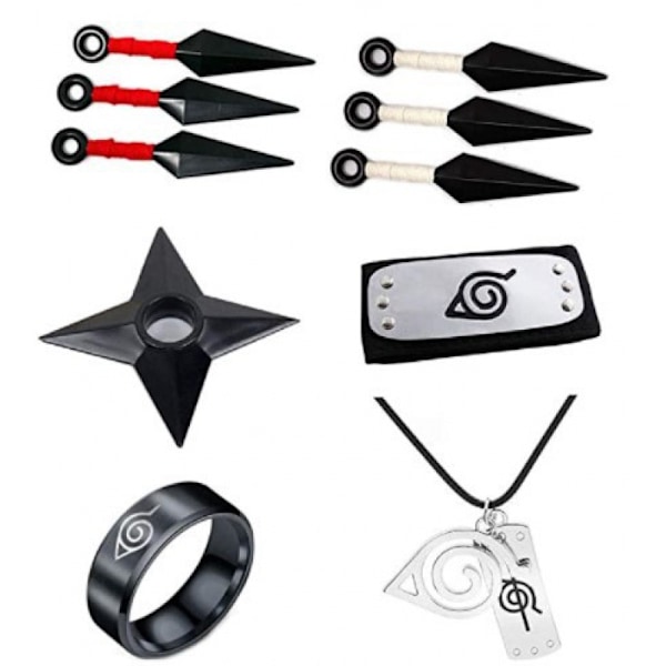 Anime Naruto pannband set Kakashi mask