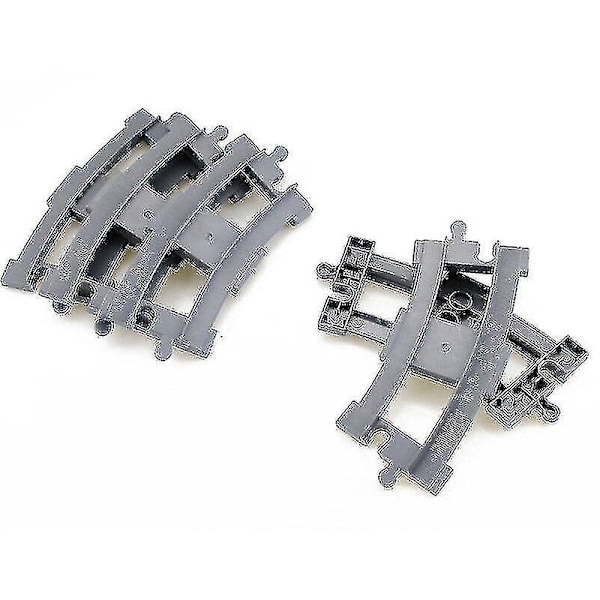 Duplo Togspor Blokke Krydsdele Jernbaneswitch Byggestenar Gave[C]